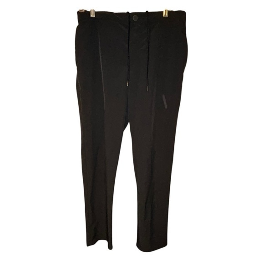 Banana‎ Republic Men’s Slim Tapered Fit Travel Hybrid Pants Black Size 33x32